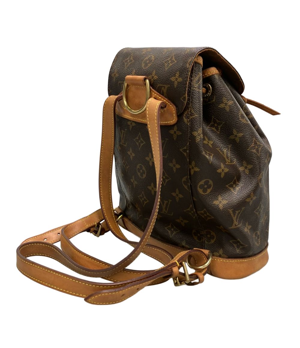 Louis Vuitton Backpack Montsouris MM Monogram — view 3
