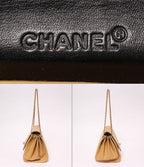 Chanel Chain Shoulder Bag Gold Chocolate Bar 2.55 — view 4