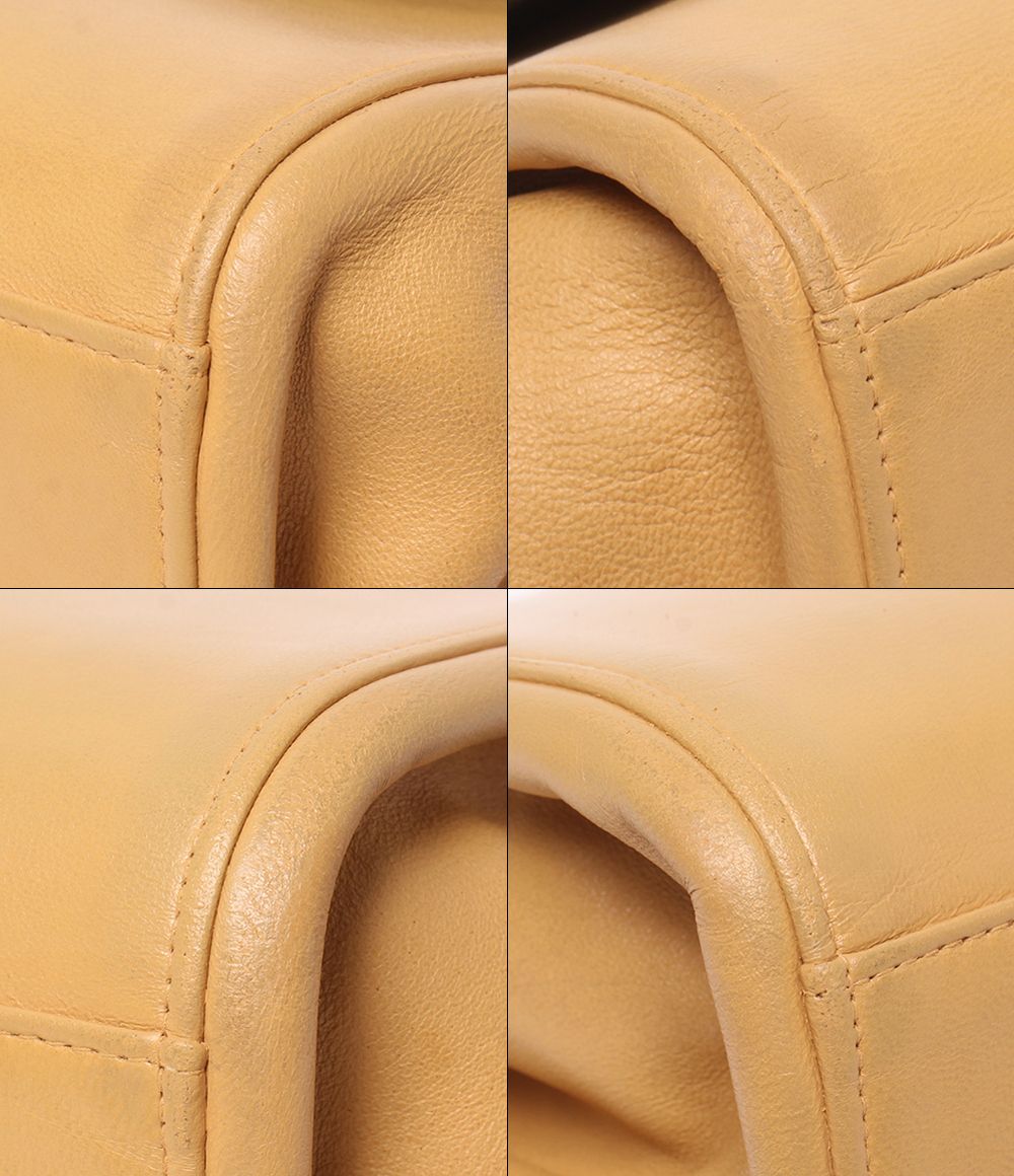 Chanel Chain Shoulder Bag Gold Chocolate Bar 2.55 — view 5
