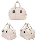 Chanel Tote Mini Boston Bag Silver Chocolate — view 2