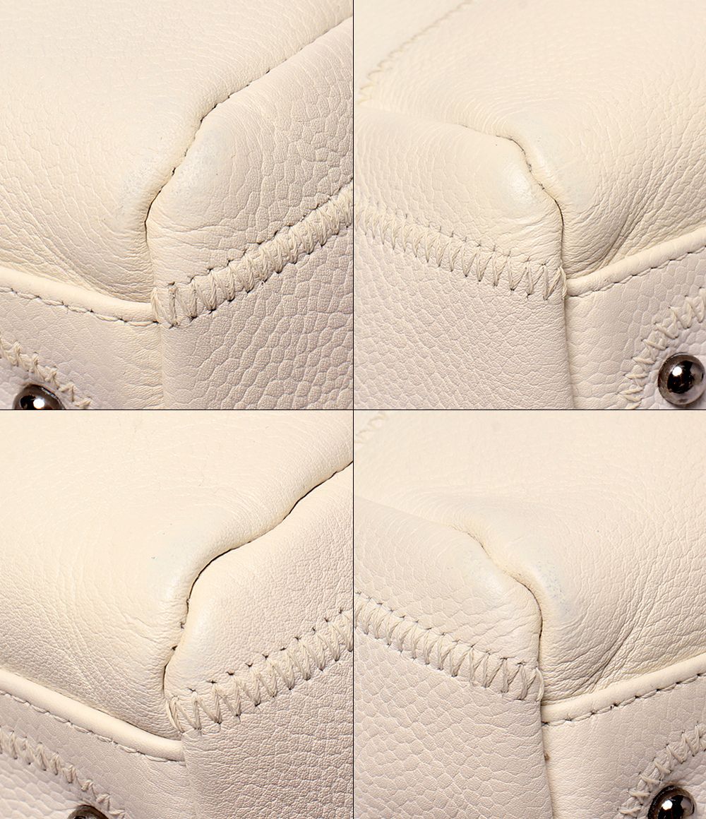 Chanel Tote Mini Boston Bag Silver Chocolate — view 5