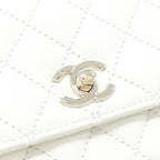 Chanel Bag Handbag White — view 4