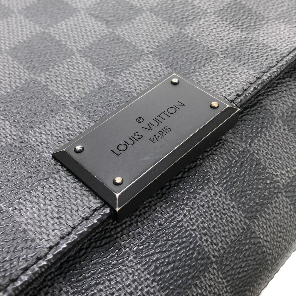 Louis Vuitton Damier Graphite District PM Shoulder — view 5