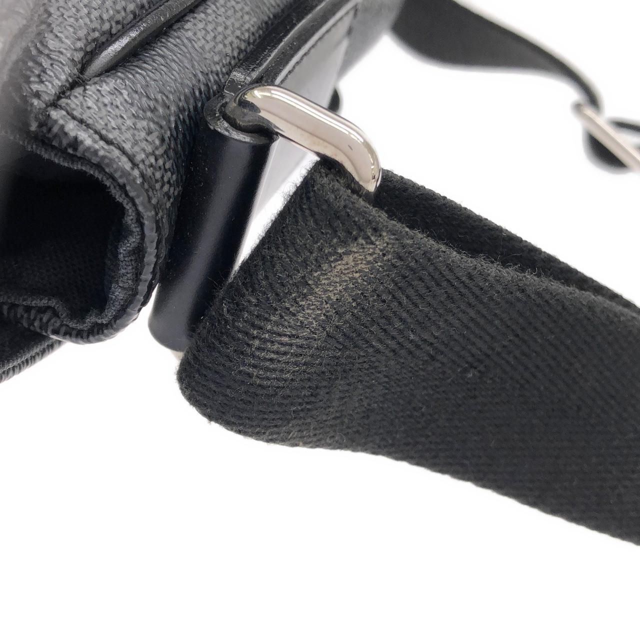 Louis Vuitton Damier Graphite District PM Shoulder — view 6