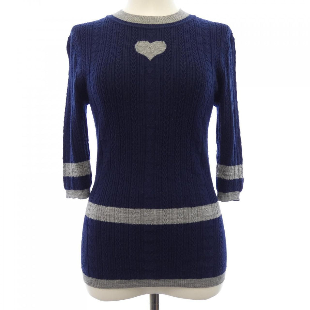 Chanel Knit Sweater Navy
