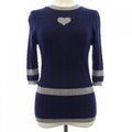 Chanel Knit Sweater Navy