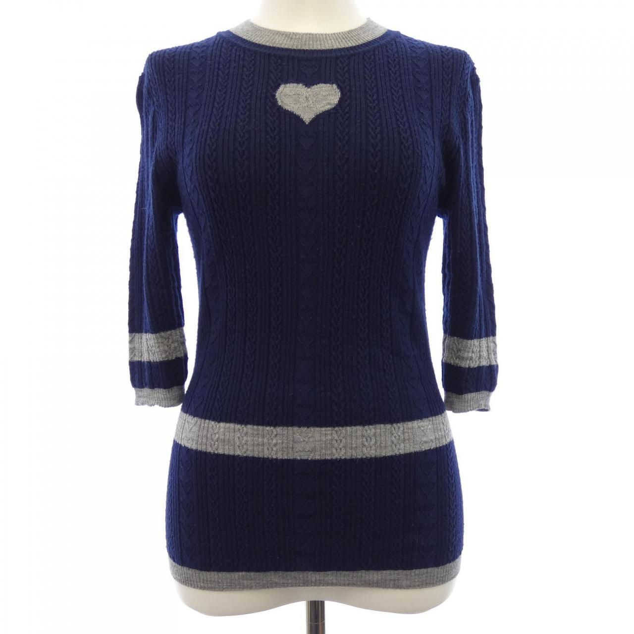 Chanel Knit Sweater Navy