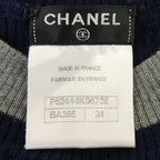 Chanel Knit Sweater Navy — view 4