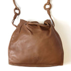 Loewe Flamenco Shoulder Bag Nappa Leather Brown — view 2