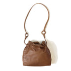 Loewe Flamenco Shoulder Bag Nappa Leather Brown