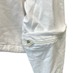 Fendi Fisheye Cropped Sweatshirt M White — view 8