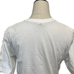 Fendi Already Cleaned Shoulder Rubber Logo Cropped T-Shirt Xxs White — view 5