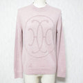 Hermes Lift Double Cashmere 100% Knit Sweater 38 Pink