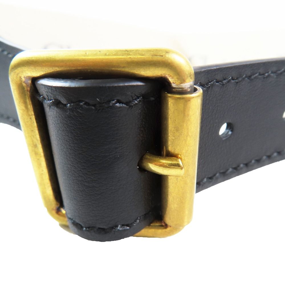Dior Embroidery Logo Canvas Maxi Belt 75 Gray — view 6