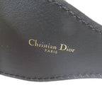 Dior Embroidery Logo Canvas Maxi Belt 75 Gray — view 7