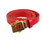Dior Polytechnique CD Logo Buckle Belt Leather 90