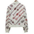 Hermes Coaching Remix Jacket 38 White — view 3