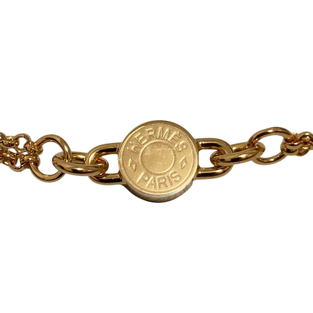 Hermes Charniere PM Necklace Gold — view 2