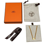 Hermes Charniere PM Necklace Gold — view 6