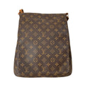 Louis Vuitton Monogram Musette Shoulder Bag Brown
