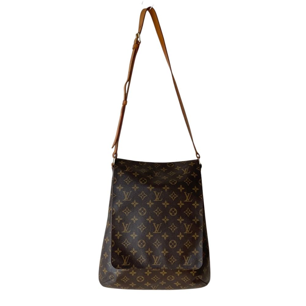 Louis Vuitton Monogram Musette Shoulder Bag Brown — view 8