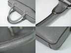 Louis Vuitton LV Porto Documan Business PM Taiga Leather Bag Glacier Gray — view 6