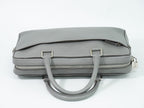 Louis Vuitton LV Porto Documan Business PM Taiga Leather Bag Glacier Gray — view 5