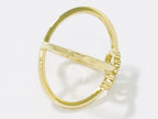 Gucci GG Diamond YG Ring Yellow Gold Second — view 4