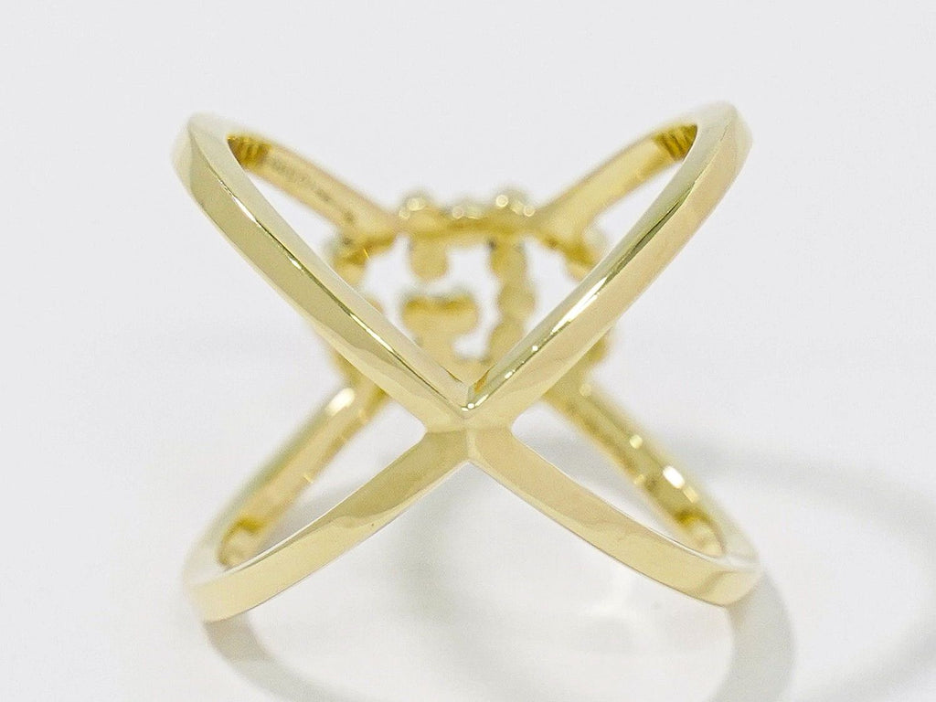 Gucci GG Diamond YG Ring Yellow Gold Second — view 3