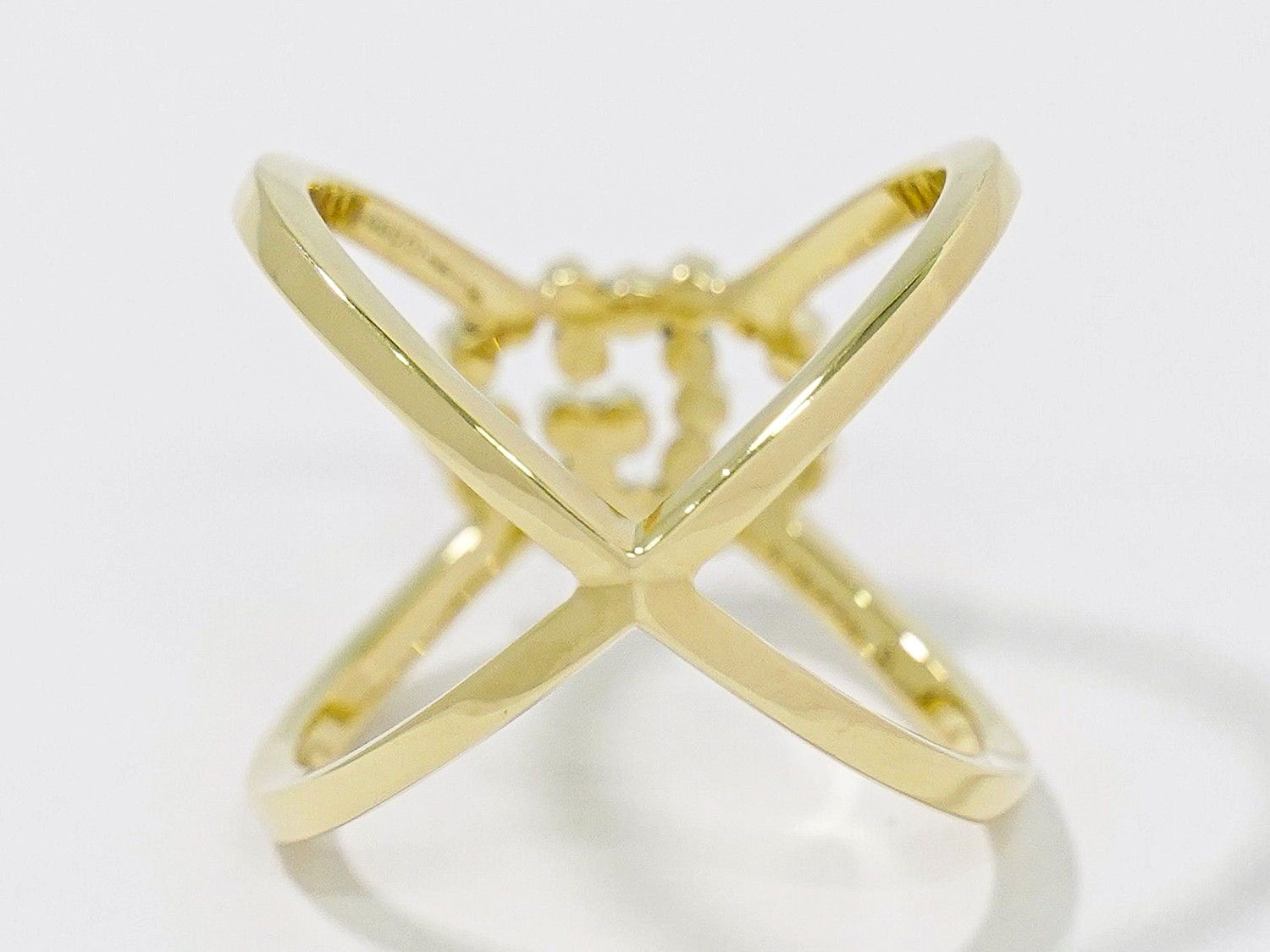 Gucci GG Diamond YG Ring Yellow Gold Second — view 3