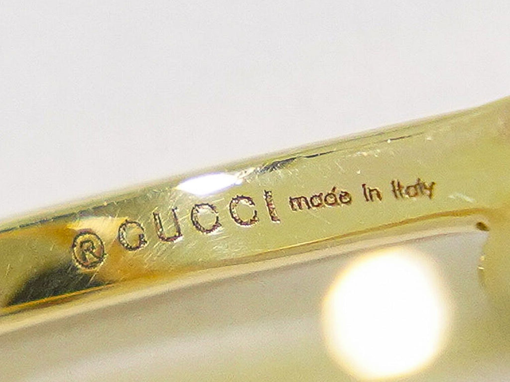 Gucci GG Diamond YG Ring Yellow Gold Second — view 8