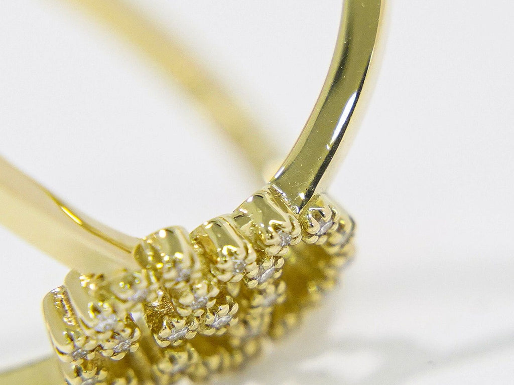 Gucci GG Diamond YG Ring Yellow Gold Second — view 7