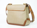 Celine Macadam Turnlock Shoulder Bag Pochette Beige Second — view 2