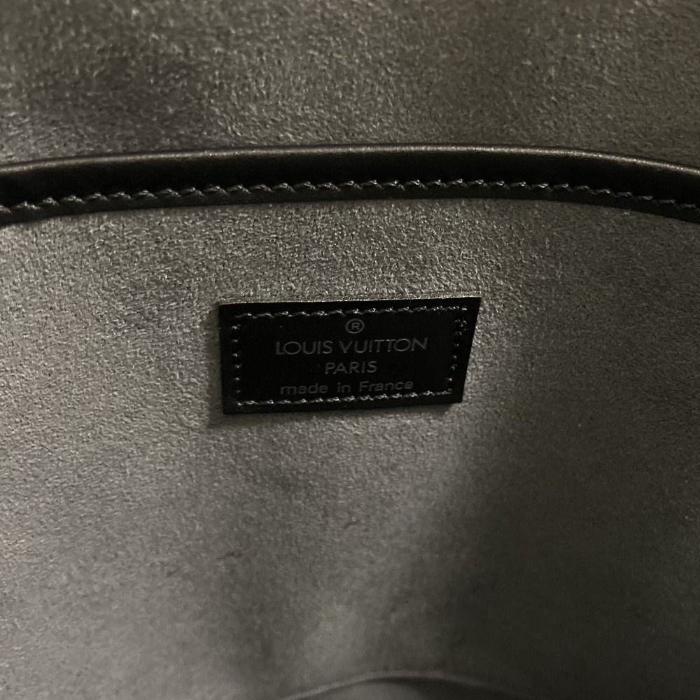 Louis Vuitton Epi Leather Nocturne Handbag Noir Black — view 6