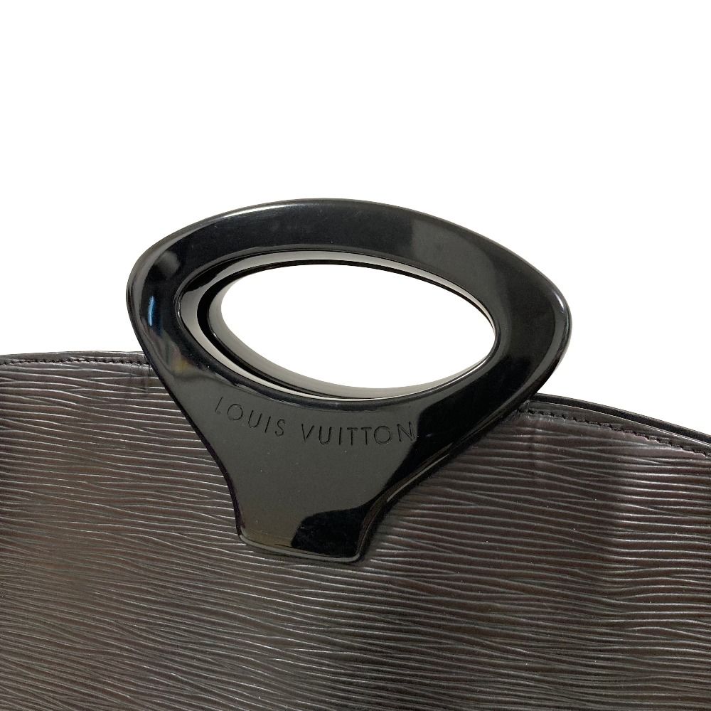 Louis Vuitton Epi Leather Nocturne Handbag Noir Black — view 7