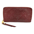 Louis Vuitton Monogram Empreinte Portefeuille Cles Wallet Bordeaux