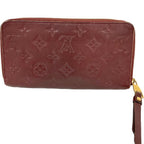 Louis Vuitton Monogram Empreinte Portefeuille Cles Wallet Bordeaux — view 2