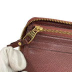 Louis Vuitton Monogram Empreinte Portefeuille Cles Wallet Bordeaux — view 8