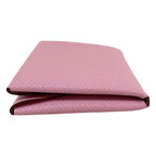 Hermes Calvi Duo Veau Epsom Card Case Coin Mauve Sylvestre — view 5
