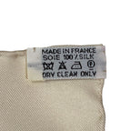 Hermes Grande Roue Ferris Wheel Carre 90 Silk Scarf Off White Second — view 8