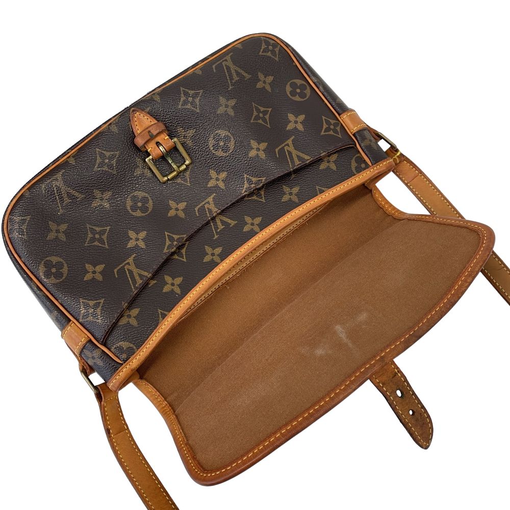 Louis Vuitton Monogram Sologne Shoulder Bag Brown Second — view 5