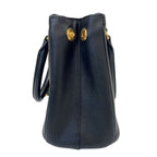 Prada Galleria Saffiano Leather 2-Way Shoulder Bag Black Second — view 5