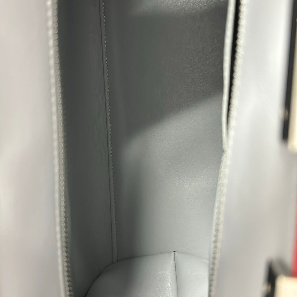 Fendi Handbag Blue Gray Leather — view 7