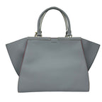 Fendi Handbag Blue Gray Leather — view 3