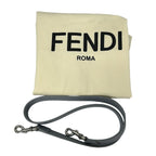 Fendi Handbag Blue Gray Leather — view 8