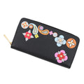 Louis Vuitton Epi Flower Zippy Wallet Black