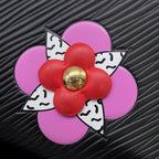 Louis Vuitton Epi Flower Zippy Wallet Black — view 5