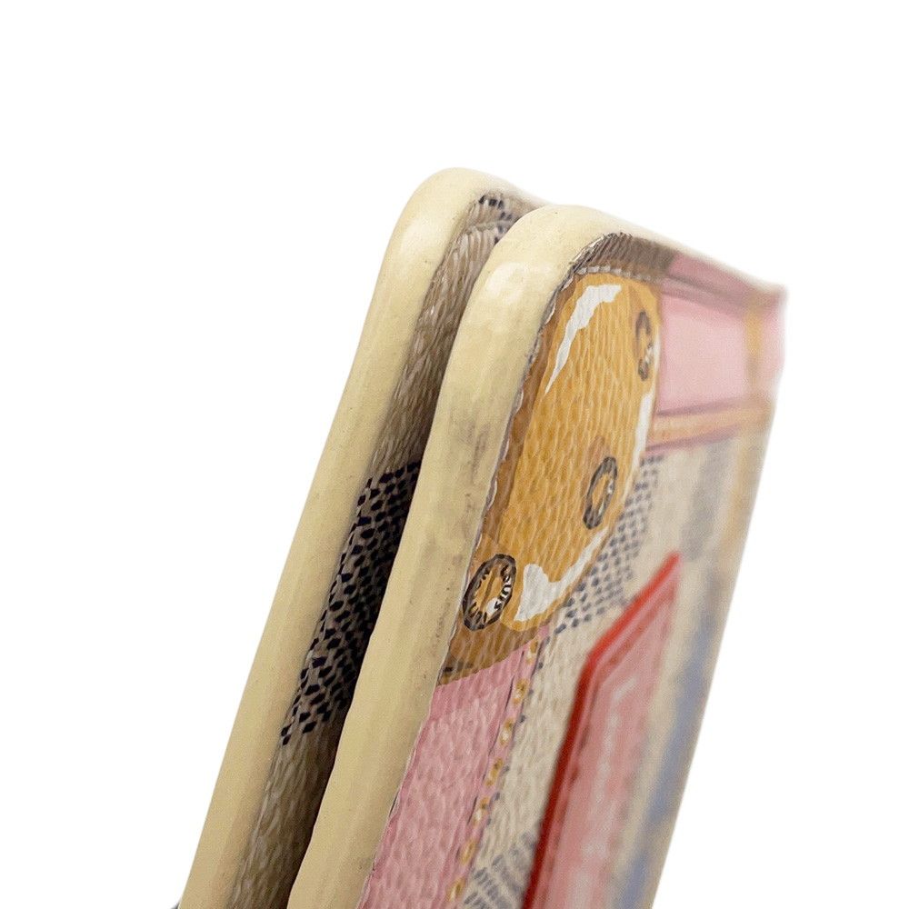 Louis Vuitton Chain Wallet Damier Azur Pochette Weekend Summer Trunk Shoulder — view 7
