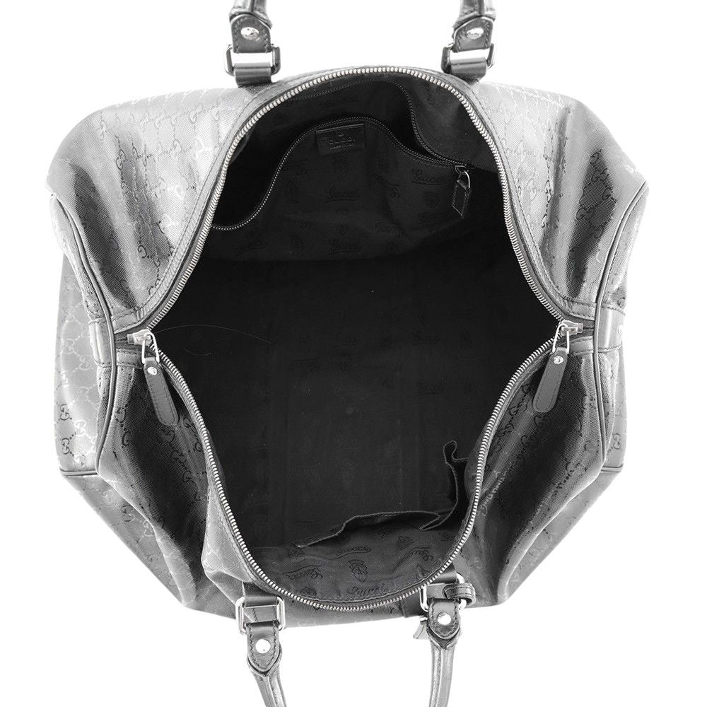 Gucci Boston Bag GG Supreme Black — view 5