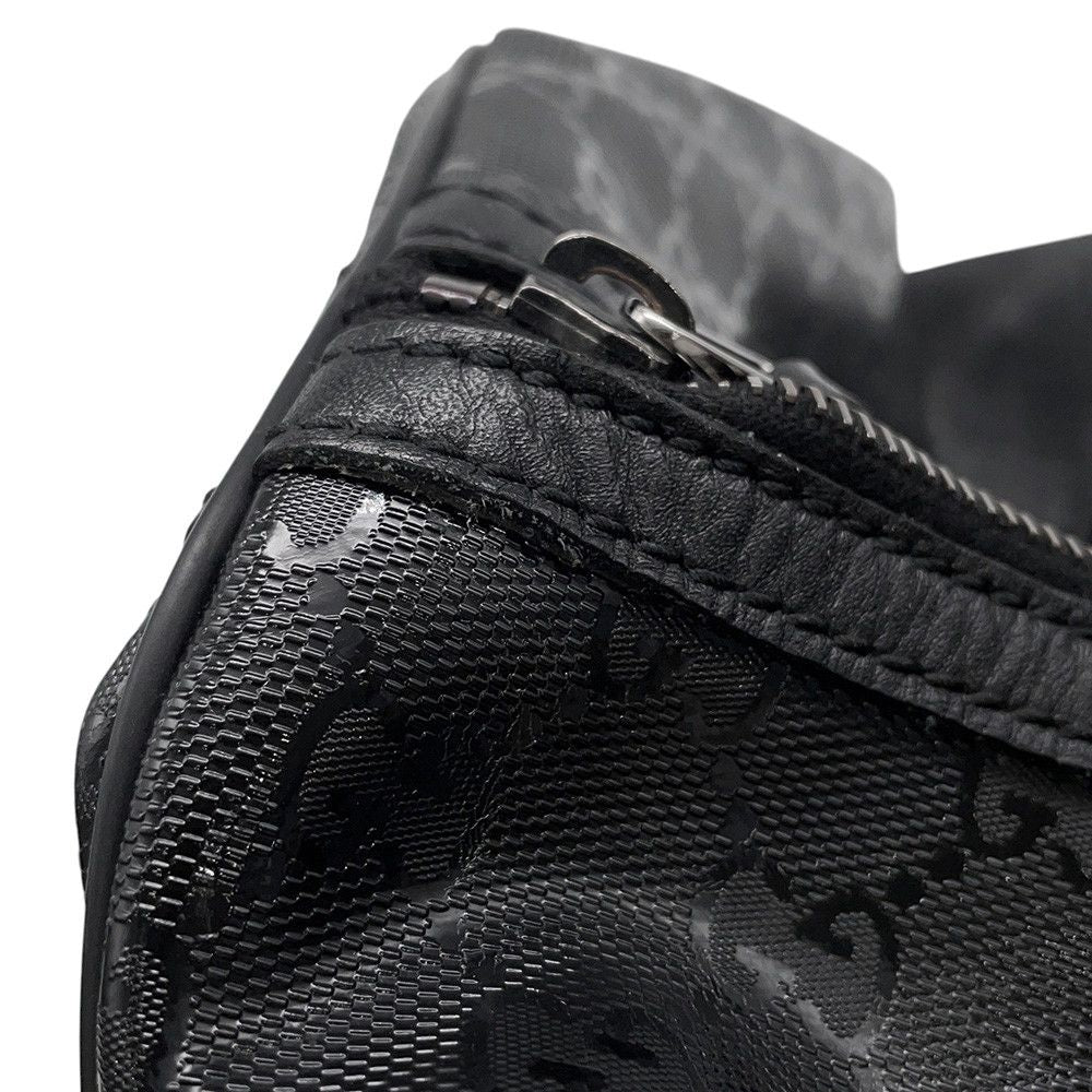 Gucci Boston Bag GG Supreme Black — view 8